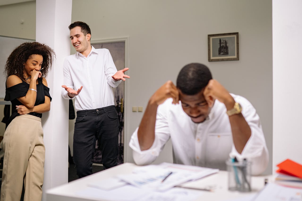 an employee bullied at work